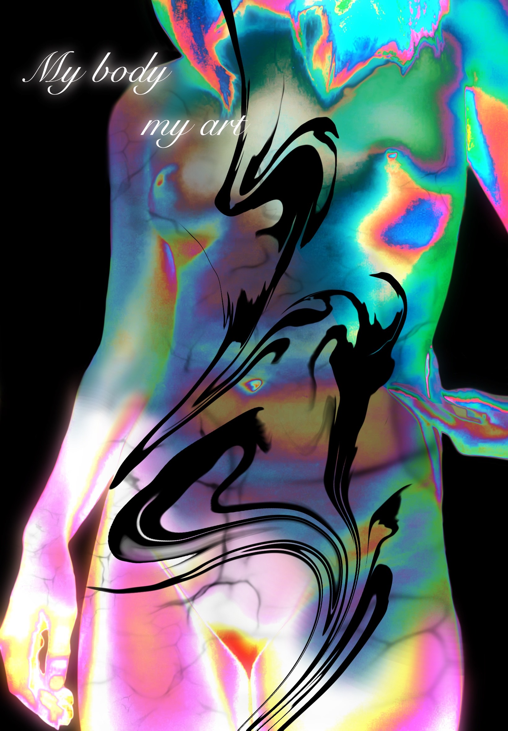 My body my art - Digital Artwork